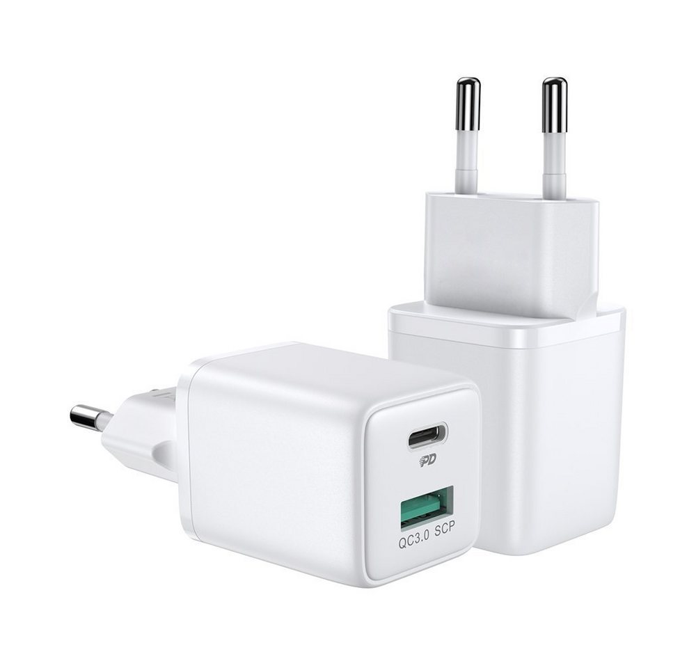 JOYROOM -Ladegerät (EU-Stecker) USB / USB Typ C 30W Power Delivery QuickCharge Smartphone-Ladegerät von JOYROOM