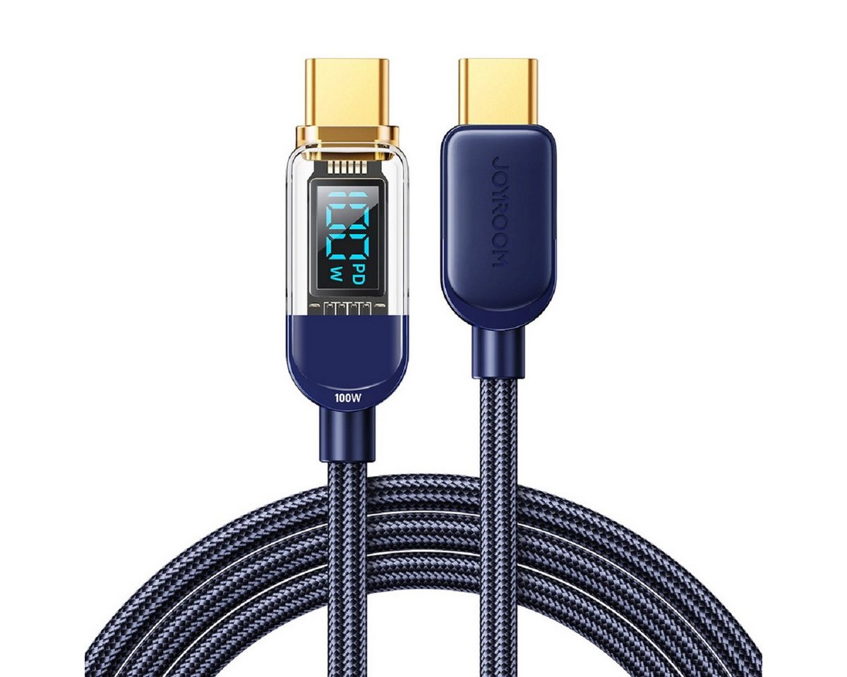 JOYROOM Ladekabel Datenkabel 100W USB-C auf USB-C Kabel 1,2m Smartphone-Kabel JOYROOM Ladekabel Datenkabel 100W USB-C auf USB-C Kabel 1,2m Smartphone-Kabel von JOYROOM