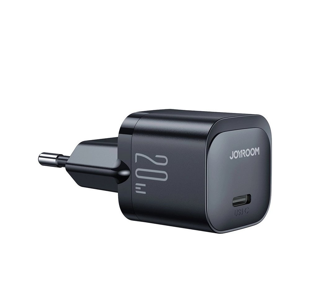 JOYROOM Mini-Ladegerät USB C 20W PD Joyroom JR-TCF02 - Schwarz - Wandladegerät Smartphone-Ladegerät JOYROOM Mini-Ladegerät USB C 20W PD Joyroom JR-TCF02 - Schwarz - Wandladegerät Smartphone-Ladegerät von JOYROOM