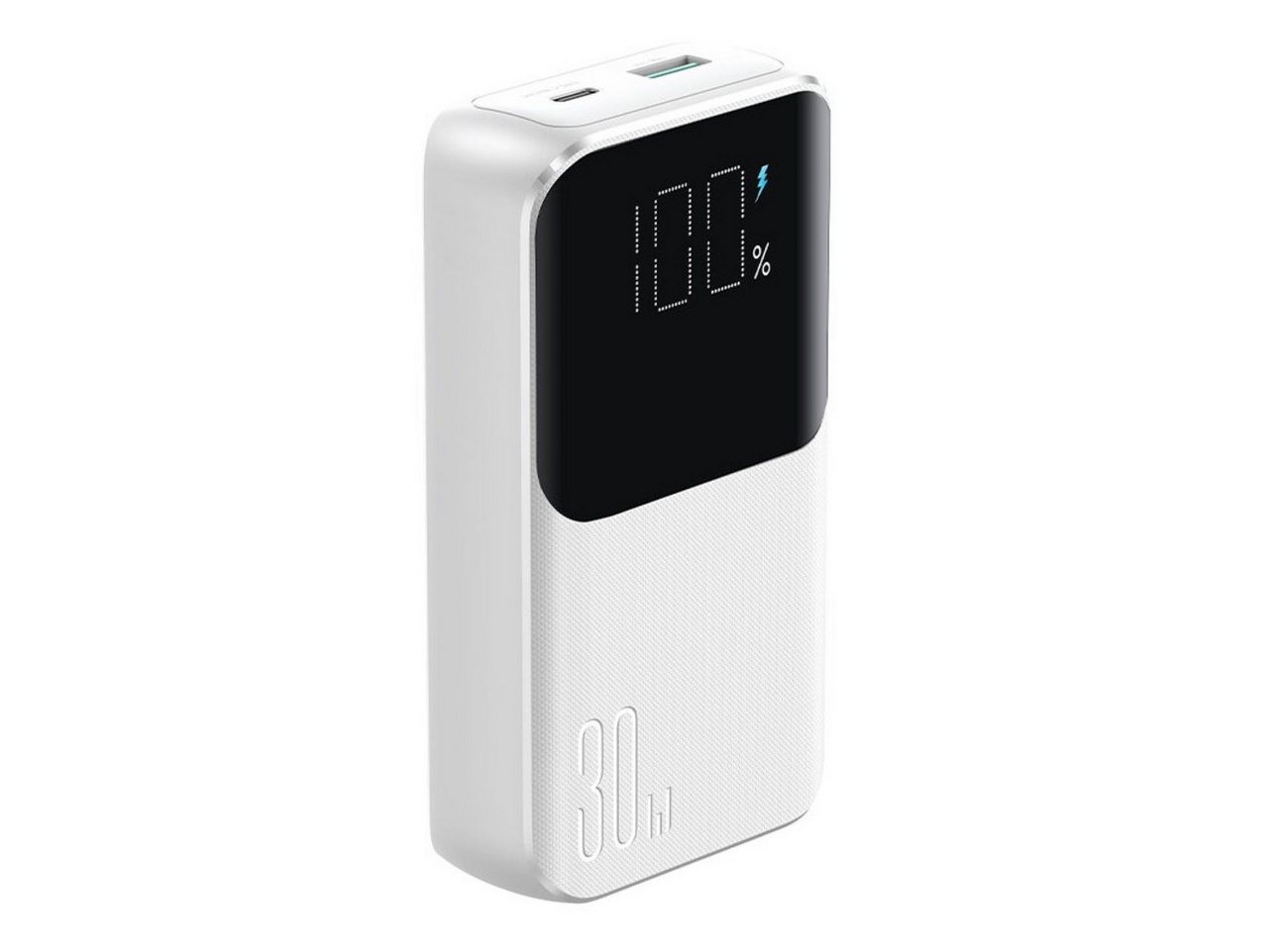 JOYROOM Mini-Powerbank mit integrierten Kabeln 20000 mAh 30 W – Weiß Powerbank (1 St) von JOYROOM