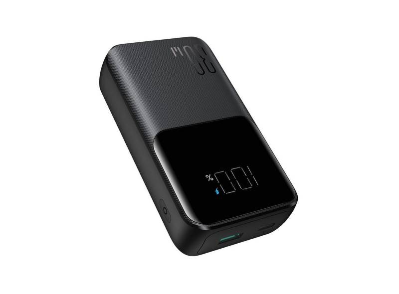 JOYROOM Powerbank 10000mAh mit integrierten iPhone und USB-C-Kabeln Schwarz Powerbank (1 St) von JOYROOM