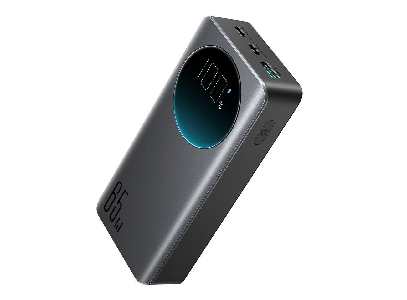 JOYROOM Powerbank 65W 20000mAh Schnellladetechnologie PD schwarz Powerbank (1 St) von JOYROOM