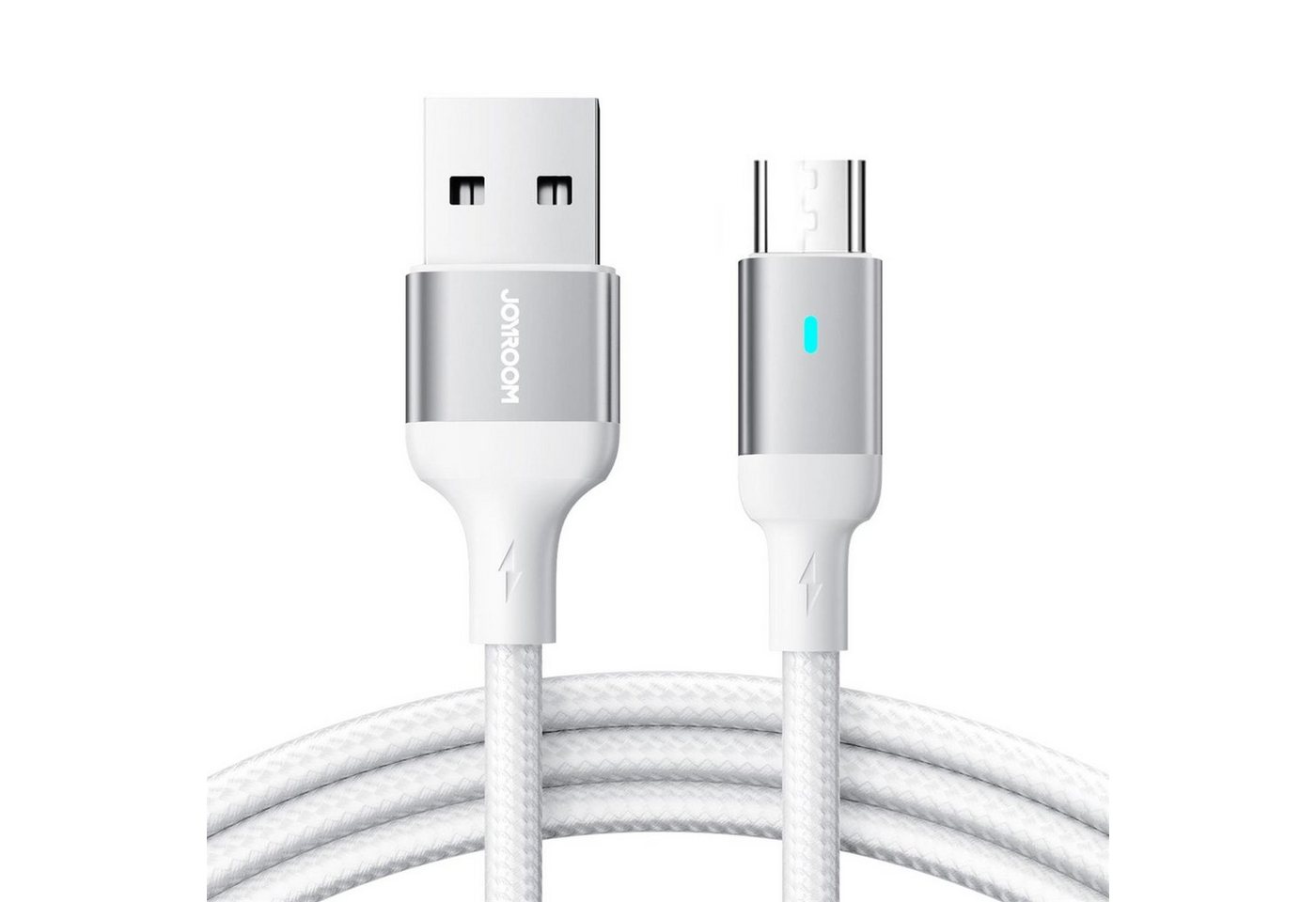 JOYROOM S-UM018A10 USB Daten & Ladekabel Smartphone-Kabel, micro USB, USB Typ A (120 cm), Hochwertiges Aufladekabel für Samsung, Huawei, Xiaomi uvm. von JOYROOM