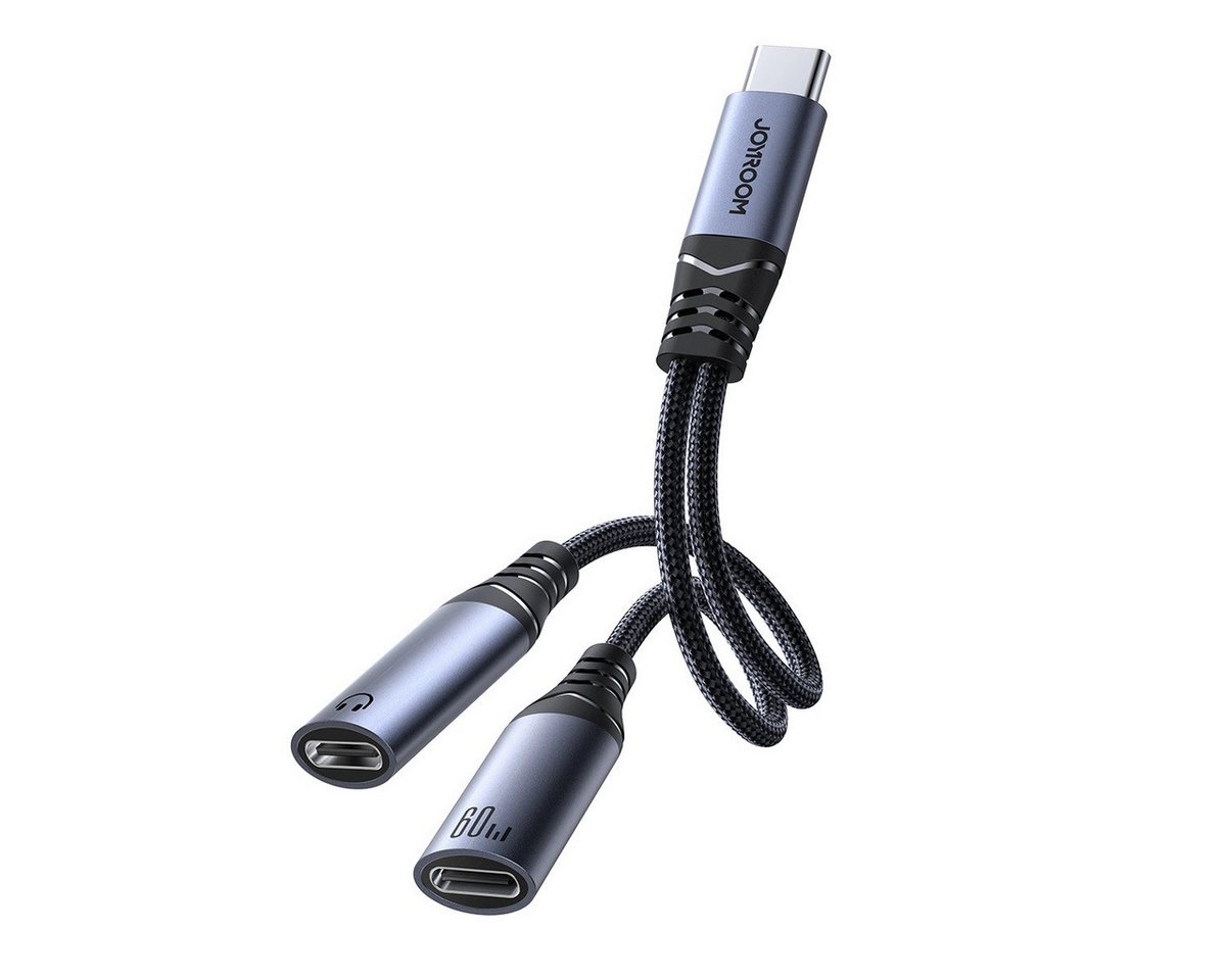 JOYROOM SY-C03 USB-C auf 2x USB-C 2in1 DAC-Adapter – Audio Adapter Audio-Adapter von JOYROOM