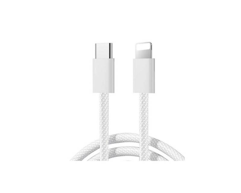 JOYROOM Schnell-Ladekabel USB-C für Lightning 30W 1m weiß Smartphone-Kabel von JOYROOM