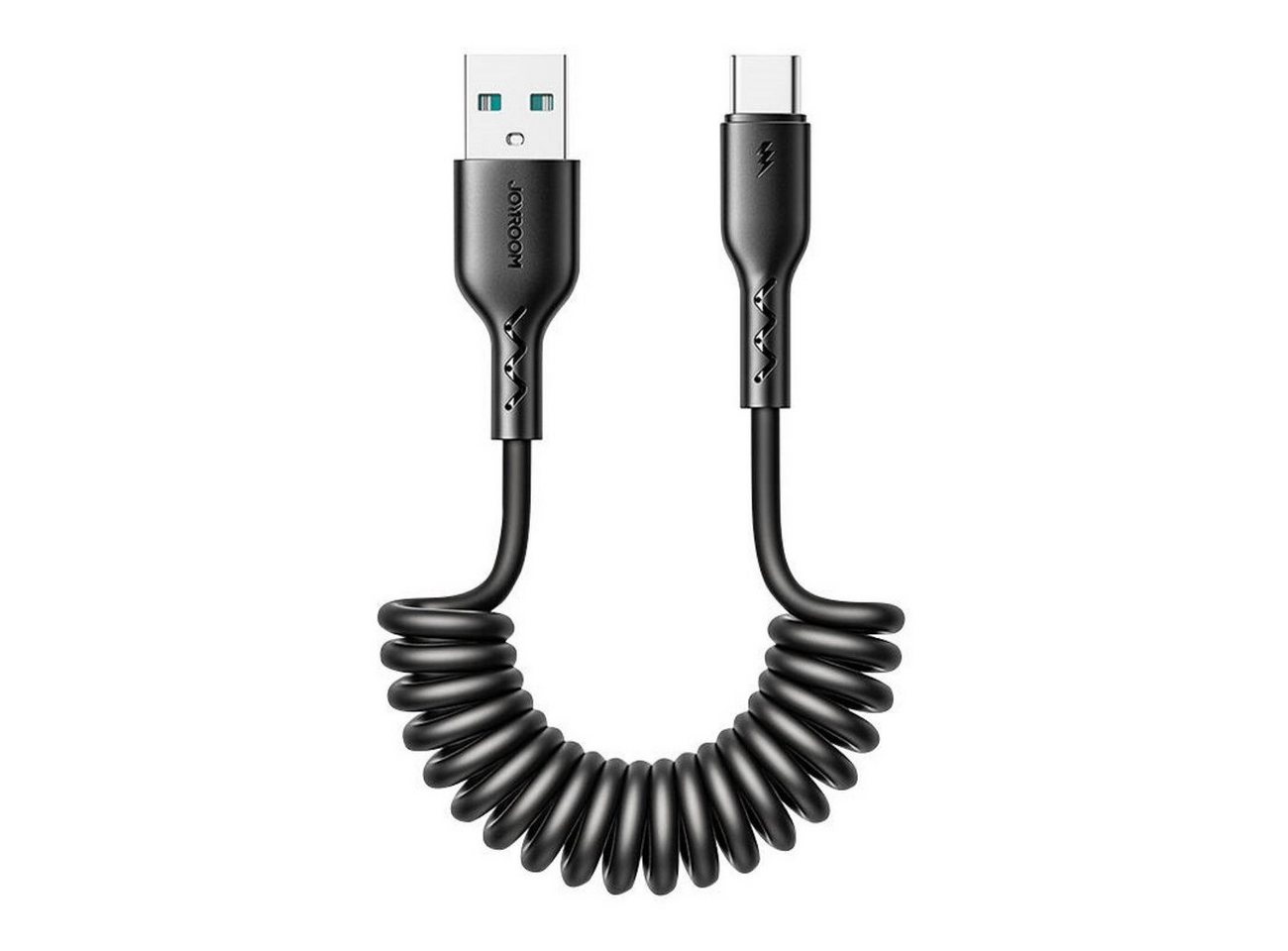 JOYROOM Schnellladekabel für Auto USB-A zu Typ-C Easy-Travel Series 3A 1.5m Smartphone-Kabel, (1.5 cm) von JOYROOM