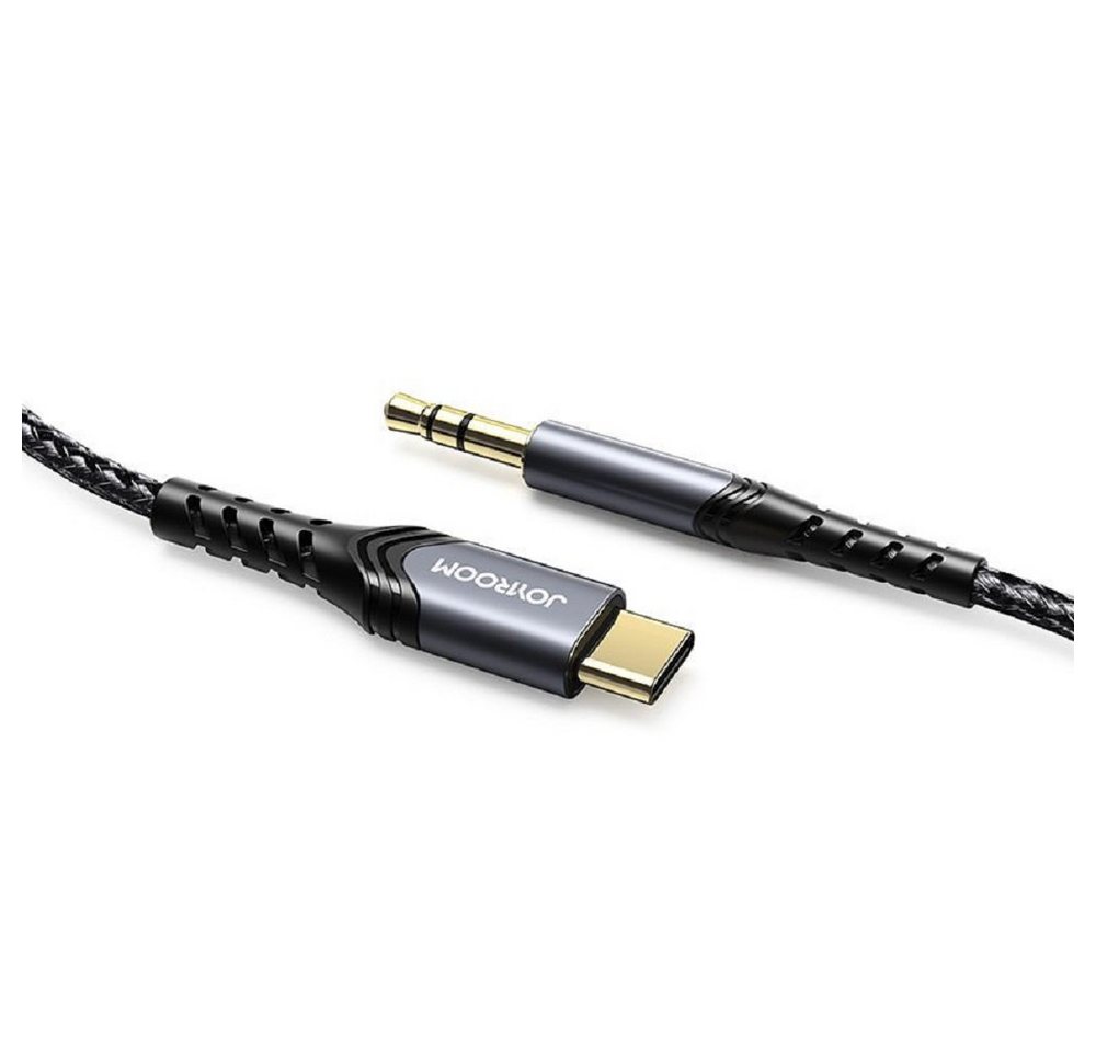 JOYROOM Stereo Audio AUX Kabel 3,5 mm Mini-Buchse auf USB Typ C 2 m Audio-Kabel von JOYROOM