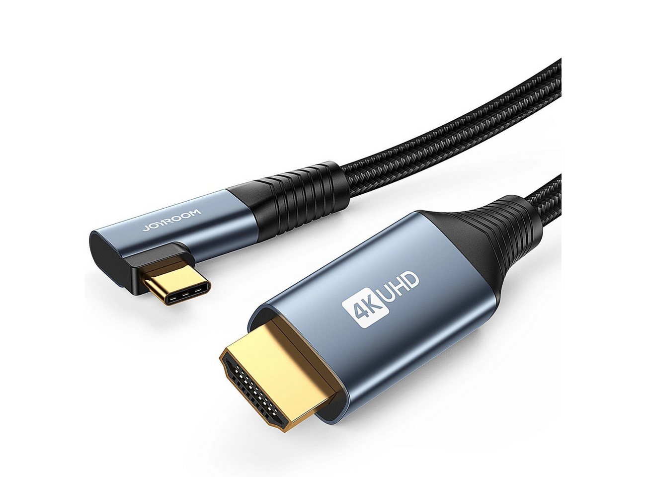 JOYROOM USB-C - HDMI-Kabel Joyroom SY-20C1 abgewinkelt 4K 60Hz 2m HDMI-Kabel von JOYROOM