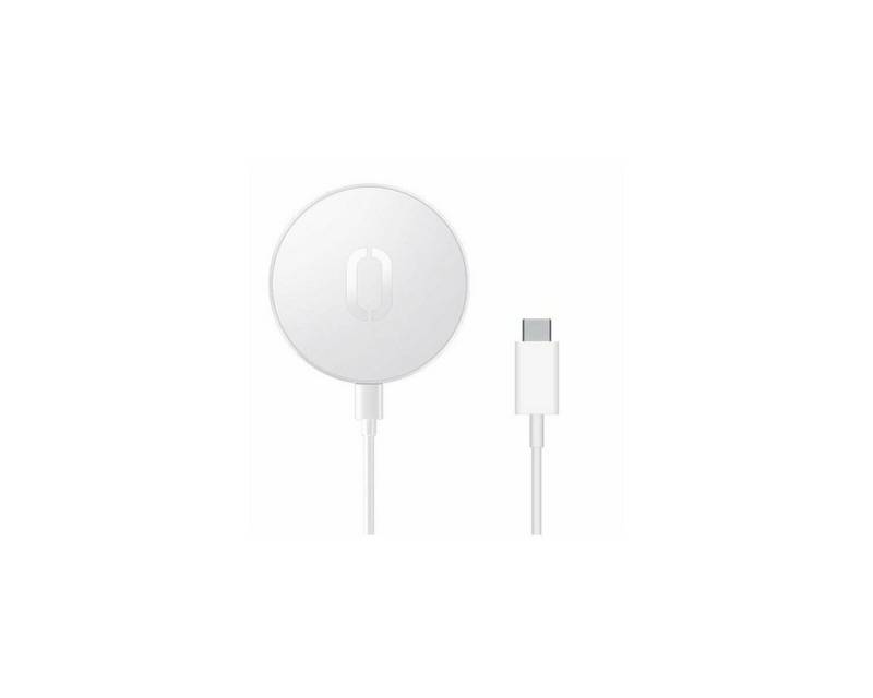 JOYROOM Ultradünnes magnetisches Induktionsladegerät, 15W (weiß) Smartphone-Kabel von JOYROOM