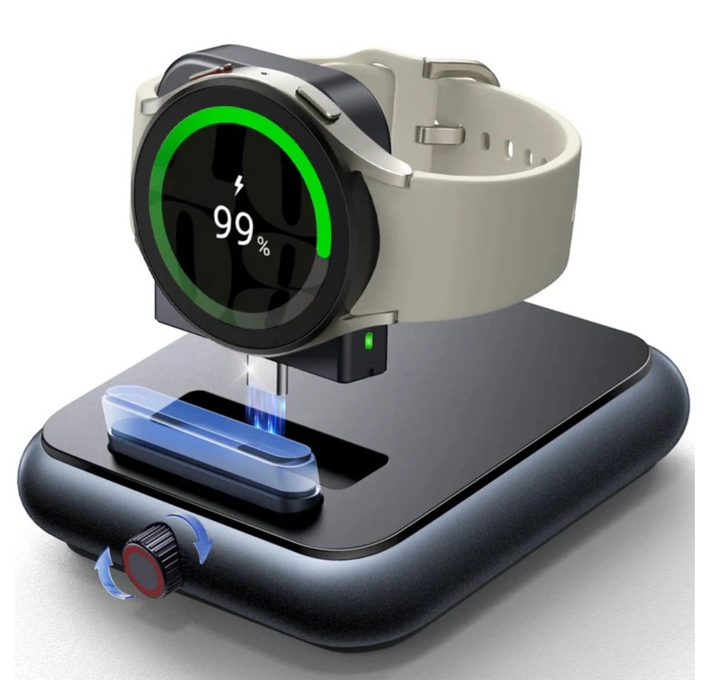 JOYROOM kabelloses Ladegerät kompatibel mit Samsung Galaxy Watch Smartwatches Induktions-Ladegerät von JOYROOM