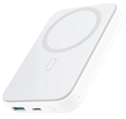 Joyroom JR-W020 20W Mini Magnetic Wireless Fast Charging Portable Power Bank 10000mAh - White Joyroom JR-W020 20W Mini Magnetic Wireless Fast Charging Portable Power Bank 10000mAh - White von JOYROOM