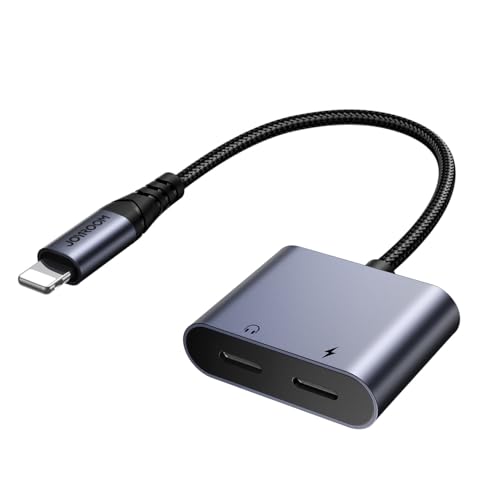 Joyroom SY-L02 Audio-Transfer-Serie 2-in-1-Audio-Adapter, Schwarz Joyroom SY-L02 Audio-Transfer-Serie 2-in-1-Audio-Adapter, Schwarz von JOYROOM