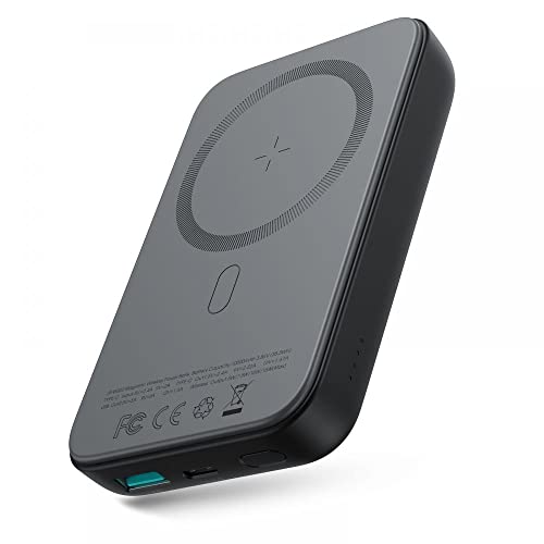 joyroom JR-W020 Mini Magnetic MAGSAFE Wireless Power Bank 10000MAH Black joyroom JR-W020 Mini Magnetic MAGSAFE Wireless Power Bank 10000MAH Black von JOYROOM