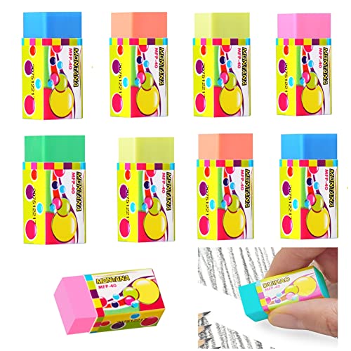 10 Stück Radiergummi Kinder 2B Regenbogen Schule Radiergummi Set Weich Radierer Mini Geeignet Premium Qualität Kein Abfärben Absolut Alterungsbeständig für Schulen und Büros Malerei 10 Stück Radiergummi Kinder 2B Regenbogen Schule Radiergummi Set Weich Radierer Mini Geeignet Premium Qualität Kein Abfärben Absolut Alterungsbeständig für Schulen und Büros Malerei von JOYSKY