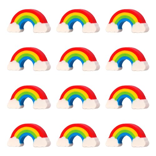 12 Stück Regenbogen Radiergummi,2B Radiergummi Kinder,Kinder Radierer Weich Radierer,Mini-Radiergummi,Weich Schule Radiergummi Set,Kinder Mitgebsel Geschenk Spielzeu für Schulen Skizzen Büro 12 Stück Regenbogen Radiergummi,2B Radiergummi Kinder,Kinder Radierer Weich Radierer,Mini-Radiergummi,Weich Schule Radiergummi Set,Kinder Mitgebsel Geschenk Spielzeu für Schulen Skizzen Büro von JOYSKY