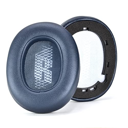 Ersatz-Ohrpolster für JBL E65 E65BTNC / Duet NC / LIVE650 BTNC LIVE660 BTNC Kopfhörer, verbesserte Memory-Schaum-Ohrpolster (blau) von JOYSOG