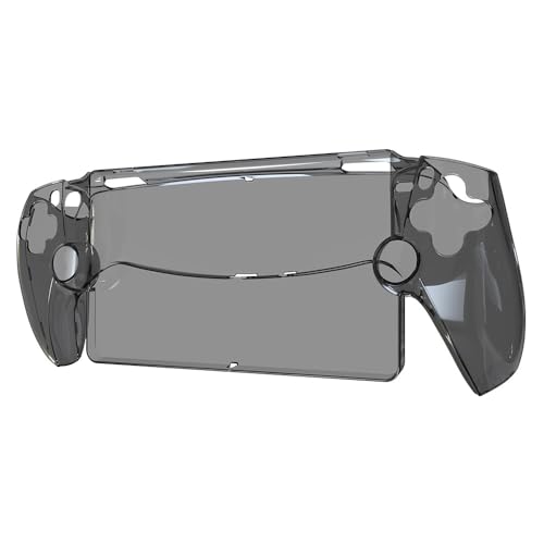 JOYSOG Controller Skin für Playstation Portal Remote Player Handheld Spielkonsole Anti-Rutsch Schutzhülle Case (Transparent Schwarz) von JOYSOG