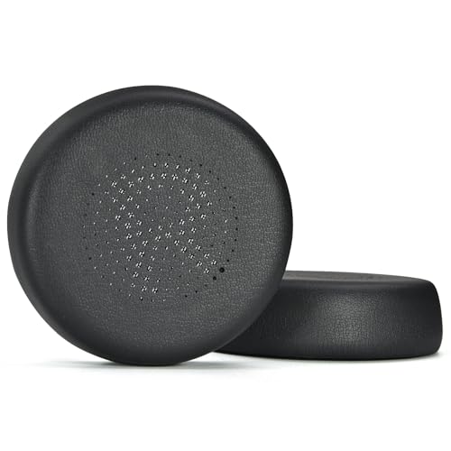 JOYSOG Ersatz-Ohrpolster für JLab Go Lux ANC Noise Canceling On-Ear-Kopfhörer, Schutzabdeckung (schwarz) von JOYSOG