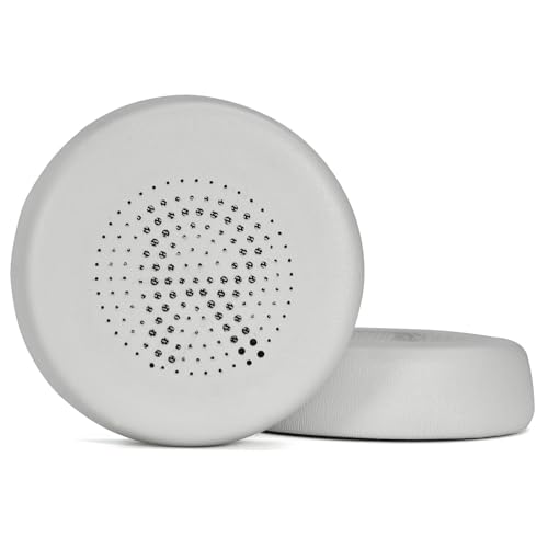 JOYSOG Ersatz-Ohrpolster für JLab Go Lux ANC Noise Canceling On-Ear-Kopfhörer, Schutzabdeckung (weiß) von JOYSOG