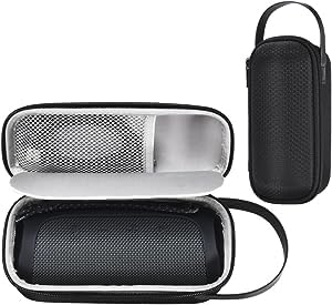JOYSOG Hartschalen-Reiseetui für Flip 6/Flip 5/Flip 4/Flip 3 Flip Essential/Flip Essential 2/Tuner FM/Tuner 2 kabellose Bluetooth-Lautsprecher-Tasche mit Griff von JOYSOG