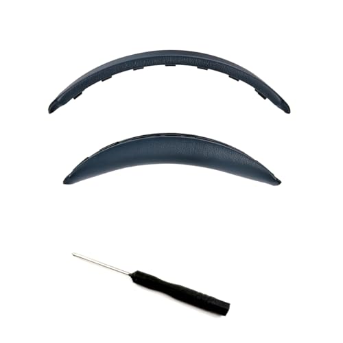 JOYSOG Quietcomfort 45 Kopfbandabdeckung für Bose QuietComfort QC35 QC35II QC45 QC SE Kopfhörer, Ersatz-Kopfbandkissen, Dunkelblau von JOYSOG