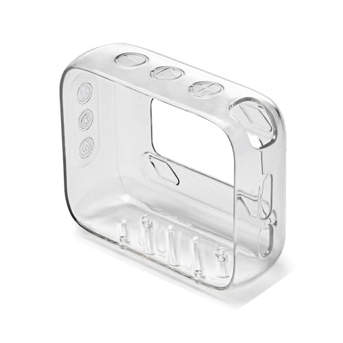 JOYSOG TPU-Schutzhülle für JBL GO 4 tragbare Mini-Bluetooth-Lautsprecher, Zubehör, transparent von JOYSOG