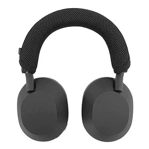Kopfband-Abdeckung für Sony WH-1000XM5 Kopfhörer, Headset-Kopfband-Schutzkissen, Ersatz mit Reißverschluss (schwarz) von JOYSOG
