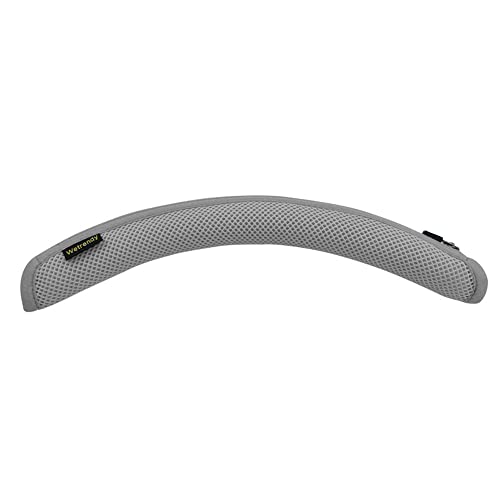 Stirnband-Abdeckung für Sony WH-1000XM5 Kopfhörer, Headset-Kopfband-Schutzkissen, Ersatz mit Reißverschluss (grau) von JOYSOG