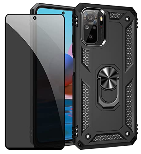 JOYTAG Hülle für Xiaomi Redmi Note 10 4G/Note 10S Schwarz handyHülle mit Anti-Spähen Privatsphäre Schützen Folie Blickschutzfolie JOYTAG Hülle für Xiaomi Redmi Note 10 4G/Note 10S Schwarz handyHülle mit Anti-Spähen Privatsphäre Schützen Folie Blickschutzfolie von JOYTAG