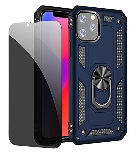 JOYTAG Hülle für iPhone 11 Pro Blau handyHülle mit Anti-Spähen Privatsphäre Schützen Folie Blickschutzfolie JOYTAG Hülle für iPhone 11 Pro Blau handyHülle mit Anti-Spähen Privatsphäre Schützen Folie Blickschutzfolie von JOYTAG