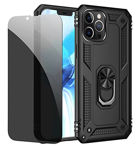 JOYTAG Hülle für iPhone 12 Pro Max Schwarz handyHülle mit Anti-Spähen Privatsphäre Schützen Folie Blickschutzfolie JOYTAG Hülle für iPhone 12 Pro Max Schwarz handyHülle mit Anti-Spähen Privatsphäre Schützen Folie Blickschutzfolie von JOYTAG