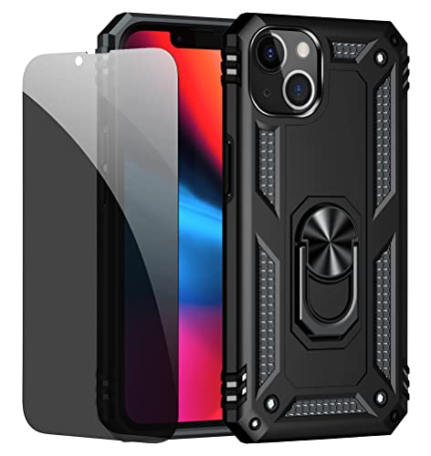 JOYTAG Hülle für iPhone 13 Schwarz handyHülle mit Anti-Spähen Privatsphäre Schützen Folie Blickschutzfolie JOYTAG Hülle für iPhone 13 Schwarz handyHülle mit Anti-Spähen Privatsphäre Schützen Folie Blickschutzfolie von JOYTAG