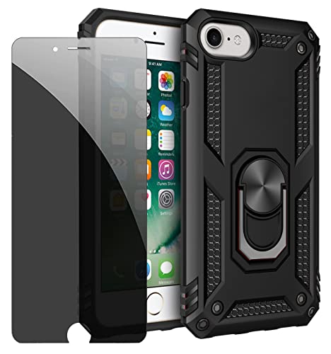 JOYTAG Hülle für iPhone SE 2020 Schwarz handyHülle mit Anti-Spähen Privatsphäre Schützen Folie Blickschutzfolie JOYTAG Hülle für iPhone SE 2020 Schwarz handyHülle mit Anti-Spähen Privatsphäre Schützen Folie Blickschutzfolie von JOYTAG