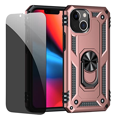 JOYTAG Schutzhülle für iPhone 13 Mini, Roségold, mit Displayschutzfolie aus Glas, Sichtschutz, Spionageschutz JOYTAG Schutzhülle für iPhone 13 Mini, Roségold, mit Displayschutzfolie aus Glas, Sichtschutz, Spionageschutz von JOYTAG