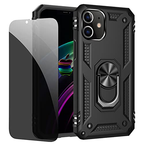 Joytag JOYTAG kompatibel für iPhone 12/12 pro Hülle Schwarz handyHülle mit Anti-Spähen Privatsphäre Schützen Panzerglas Folie Blickschutzfolie Joytag JOYTAG kompatibel für iPhone 12/12 pro Hülle Schwarz handyHülle mit Anti-Spähen Privatsphäre Schützen Panzerglas Folie Blickschutzfolie von JOYTAG