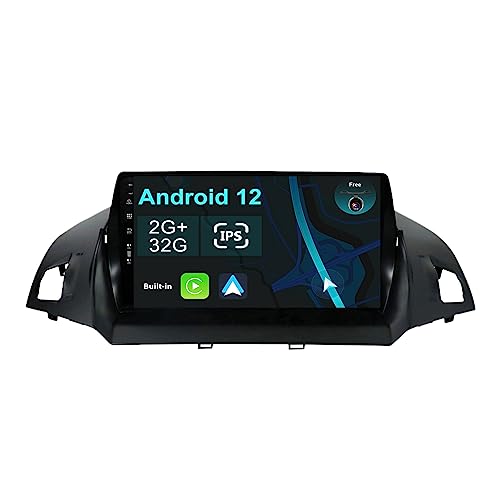 JOYX Android 10 Autoradio Passt für Ford Kuga (2013-2018) - Rückfahrkamera Canbus KOSTENLOS - [2G+32G] - 9 Zoll 2 Din - Unterstützen DAB Lenkradsteuerung 4G WiFi Bluetooth5.0 Carplay IPS Android Auto von JOYX Navi