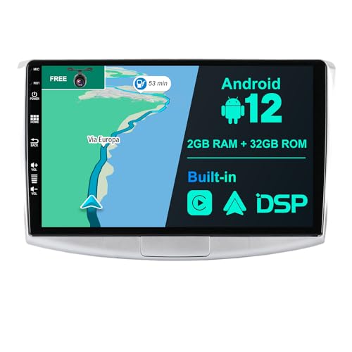 JOYX Android 10 Autoradio Passt für Passat B6 / B7 Magotan/CC (2010-2018) - Rückfahrkamera Canbus KOSTENLOS - 2G+32G - 10.1 Zoll - 2 Din - Unterstützen DAB Lenkradsteuerung 4G WiFi Bluetooth Carplay von JOYX Navi