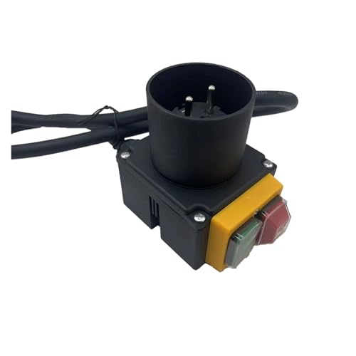 KOA7 250V 12A Holzspaltmaschine Elektromagnetischer Knopfschalter HCK3T Log-Schneidemaschine von JOZJJ