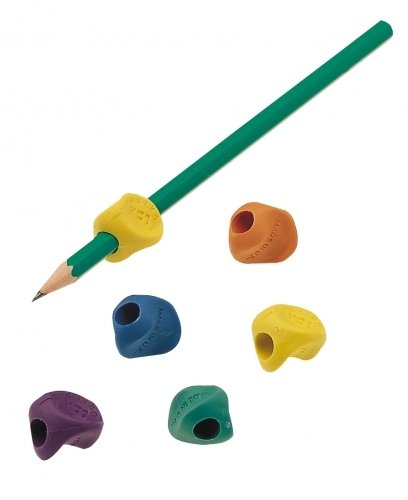 JPC Grippies Schreibhilfen (Fingerführung), verschiedene Farben - 6 Stück von JPC