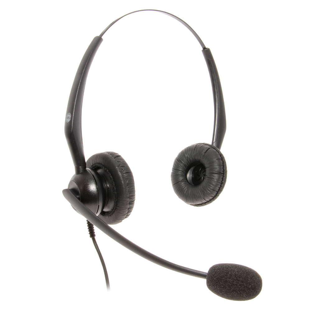 JPL-100-PB Kopfhörer Verkabelt Kopfband Büro/Callcenter Schwarz (575-061-002) von JPL