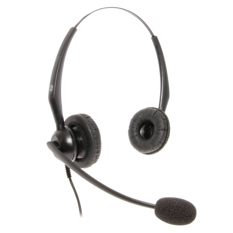 JPL-100-PB Kopfhörer Verkabelt Kopfband Büro/Callcenter Schwarz (575-061-002) von JPL