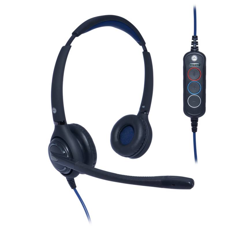 JPL-502S-USB Kopfhörer Verkabelt Kopfband Büro/Callcenter USB Typ-A Schwarz (575-329-002) von JPL