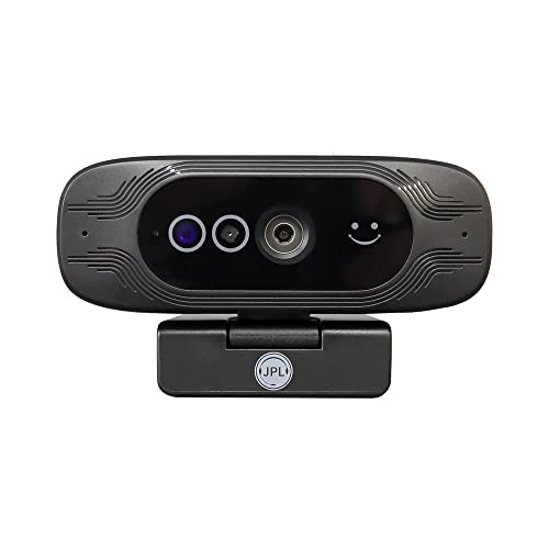 JPL Vision Access USB-A/USB-C 1080p HD 30fps Webcam kompatibel mit Windows Hello, 575-400-001 von JPL