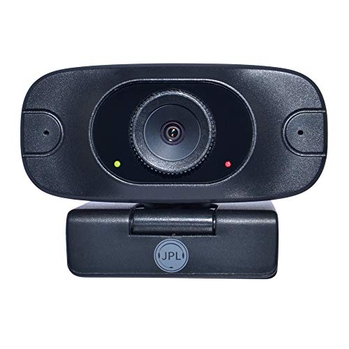 JPL Vision & Voice USB 1080p Mini HD Webcam, ideal für Remote-Mitarbeiter, Büroangestellte, Studenten, Schulen oder Universitäten – Schwarz JPL Vision & Voice USB 1080p Mini HD Webcam, ideal für Remote-Mitarbeiter, Büroangestellte, Studenten, Schulen oder Universitäten – Schwarz von JPL