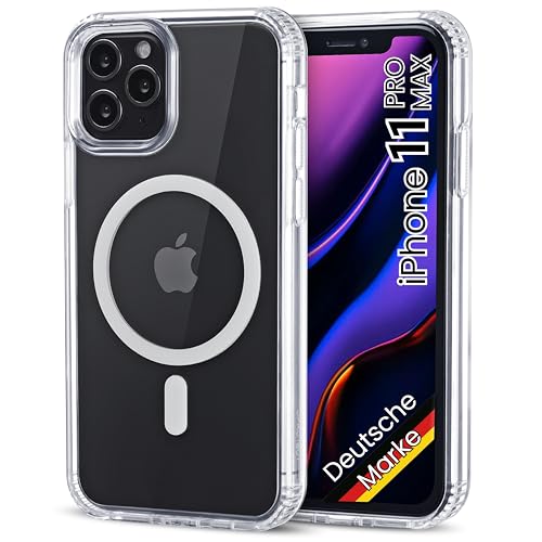 JProtect Magnetische Handyhülle für iPhone 11 Pro Max für Magsafe Hülle/Stoßfeste iPhone 11 Pro Max Hülle für MagSafe/Case für Apple iPhone 11 Pro Max Hülle Magnet/Hülle iPhone 11 Pro Max Magnetisch JProtect Magnetische Handyhülle für iPhone 11 Pro Max für Magsafe Hülle/Stoßfeste iPhone 11 Pro Max Hülle für MagSafe/Case für Apple iPhone 11 Pro Max Hülle Magnet/Hülle iPhone 11 Pro Max Magnetisch von JProtect