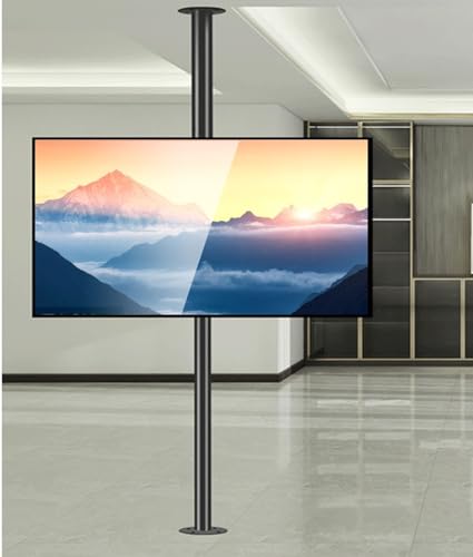 Passend für 32-75 -Zoll -TV -Deckenmontageverstellbarerhalterung - LCD -TV 360 Grad rotierender Rahmen, Drehträger Drehte TV -Schrank im Drehung von Trennwand, bis zu 110 lbs Passend für 32-75 -Zoll -TV -Deckenmontageverstellbarerhalterung - LCD -TV 360 Grad rotierender Rahmen, Drehträger Drehte TV -Schrank im Drehung von Trennwand, bis zu 110 lbs von JQQJZLC
