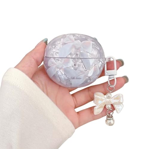 JRCYVTA Freeclip-Kopfhörer-Schutzhülle für Huawei Freeclip, exquisit, interessant, einzigartige Schleife, Muschelstruktur, kabelloses Bluetooth-Headset, Schutzhülle für Damen und Mädchen, mehrfarbig JRCYVTA Freeclip-Kopfhörer-Schutzhülle für Huawei Freeclip, exquisit, interessant, einzigartige Schleife, Muschelstruktur, kabelloses Bluetooth-Headset, Schutzhülle für Damen und Mädchen, mehrfarbig von JRCYVTA
