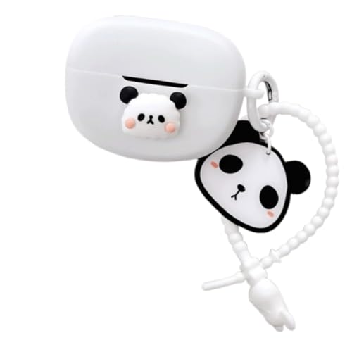 JRCYVTA Schutzhülle für Bose Ultra Open Ear-Kopfhörer (2024), niedlicher Cartoon-Panda, Silikon, stoßfest, für Bose Open Ear Wireless Earbuds Zubehör von JRCYVTA