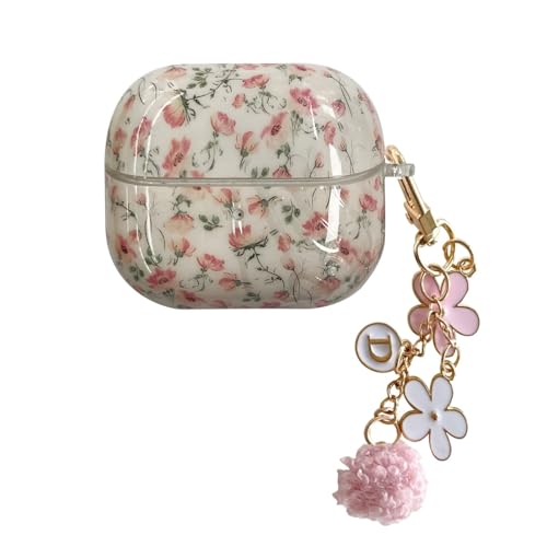 JRCYVTA Schutzhülle für Samsung Galaxy Buds 3 Pro, süßes Blumenmuster, kompatibel mit Galaxy Buds 3, kabellose Bluetooth-Kopfhörer für Frauen und Mädchen JRCYVTA Schutzhülle für Samsung Galaxy Buds 3 Pro, süßes Blumenmuster, kompatibel mit Galaxy Buds 3, kabellose Bluetooth-Kopfhörer für Frauen und Mädchen von JRCYVTA