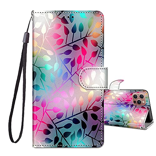 JRIANY Handyhülle für iPhone 14 Pro Max Hülle [6,7 Zoll], PU Leder Flip Case Klappbare Lederhülle mit Muster Motiv Schutzhülle Klapphülle Kompatibel mit iPhone 14 Pro Max Tasche - Muster B von JRIANY